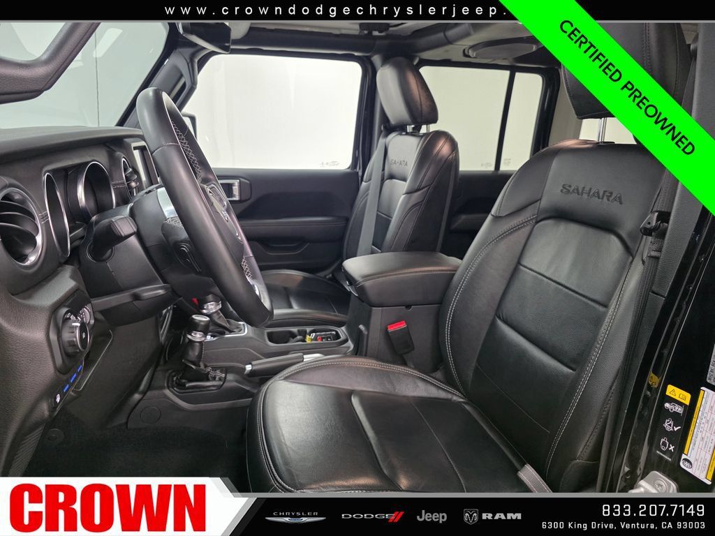 Certified 2022 Jeep Wrangler Unlimited Sahara w/ Safety Group AWD/4WD image 17