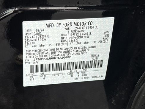 Used 2024 Ford Edge SEL w/ Convenience Package AWD/4WD image 32