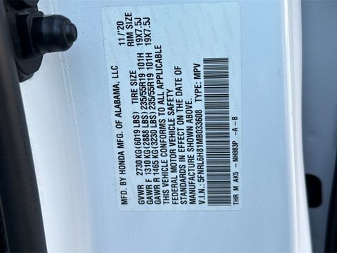 Used 2021 Honda Odyssey Touring image 42