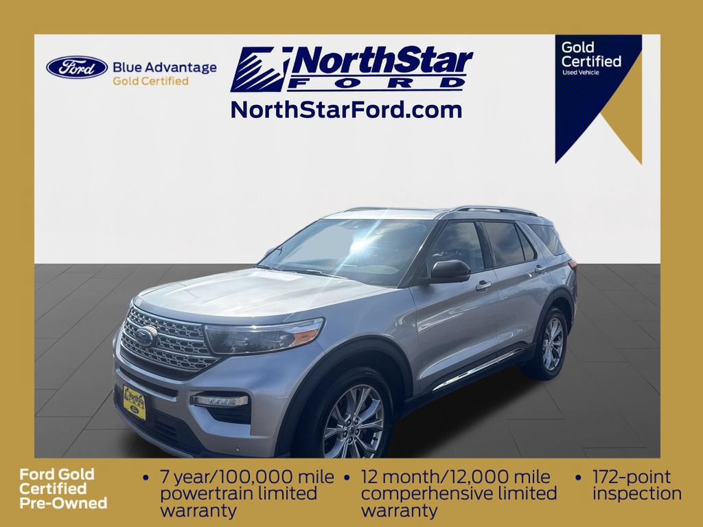 Certified 2023 Ford Explorer Limited AWD/4WD image 1
