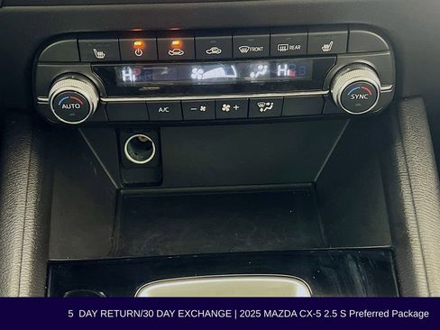 Used 2025 MAZDA CX-5 AWD 2.5 S w/ Preferred Package image 21