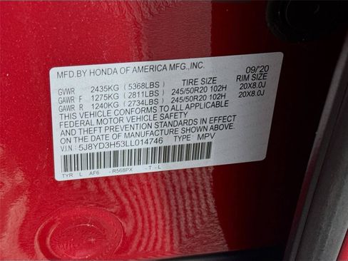Used 2020 Acura MDX FWD w/ Technology Package image 34