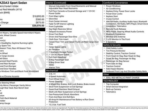 Used 2017 MAZDA MAZDA3 Sport image 23