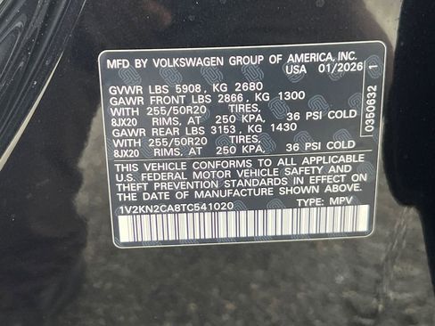 New 2026 Volkswagen Atlas SE image 31