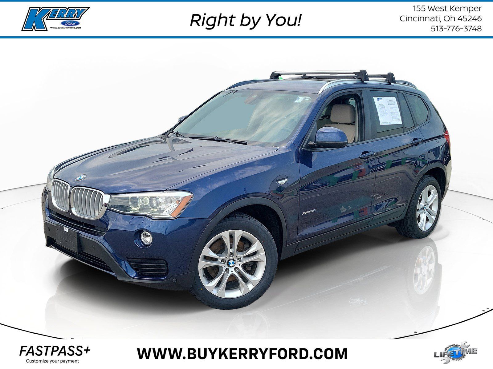 Used 2017 BMW X3 xDrive35i AWD/4WD 360° Tour
