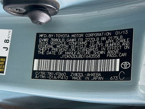 Used 2013 Toyota Prius Two FWD image 12