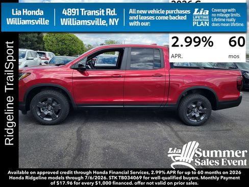New 2026 Honda Ridgeline TrailSport image 9