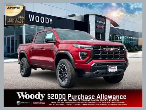 New 2026 GMC Canyon AT4 w/ Technology Plus Package AWD/4WD image 1