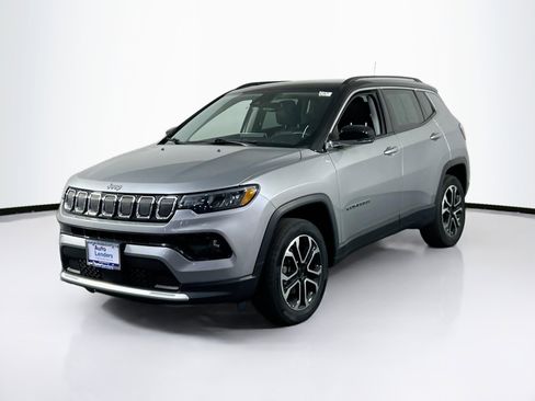 Used 2022 Jeep Compass Limited w/ Sun and Sound Group AWD/4WD image 1