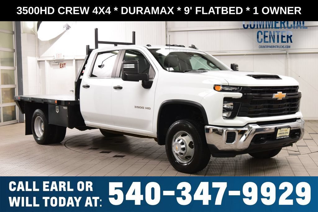 Used 2024 Chevrolet Silverado 3500 W/T w/ WT Convenience Package AWD/4WD image 1