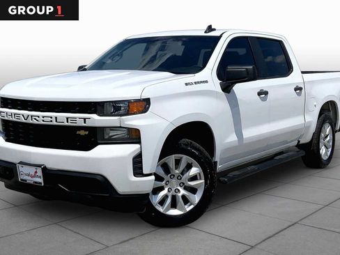 Used 2021 Chevrolet Silverado 1500 Custom AWD/4WD image 1