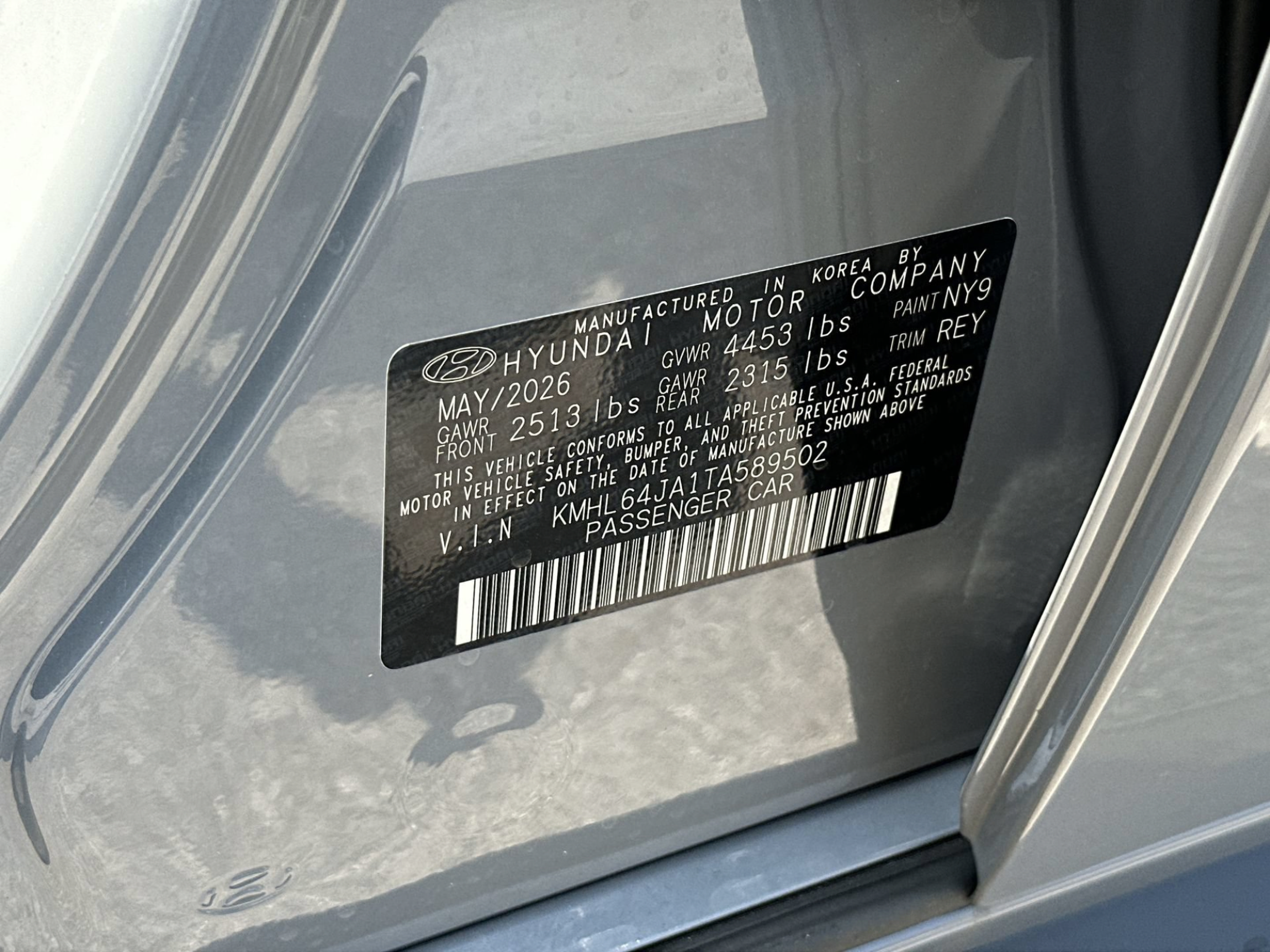 New 2026 Hyundai Sonata SEL FWD image 25