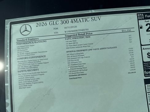 Certified 2026 Mercedes-Benz GLC 300 GLC 300 image 10