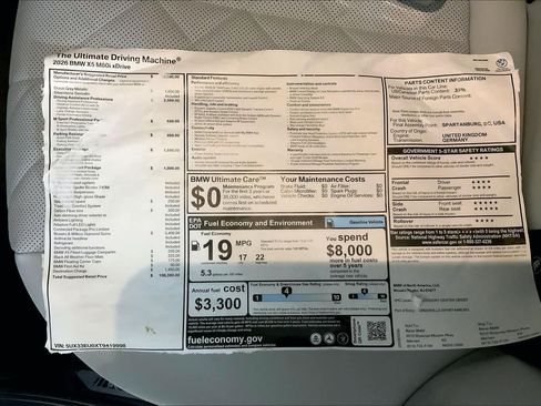 New 2026 BMW X5 M60i AWD/4WD image 22