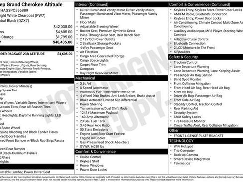 Used 2023 Jeep Grand Cherokee Altitude image 6