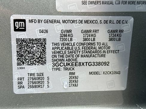 New 2026 Chevrolet Silverado 1500 RST w/ Safety Package AWD/4WD image 26