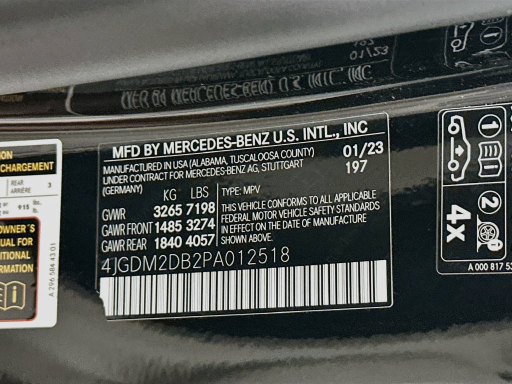 Certified 2023 Mercedes-Benz EQS 450+ SUV image 34