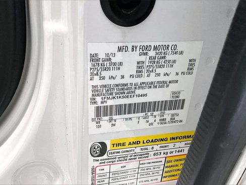 Used 2014 Ford Expedition EL Limited w/ Equipment Group 301A image 8