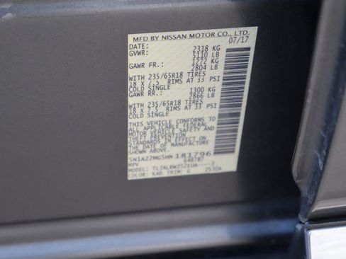 Used 2017 Nissan Murano SL FWD image 29