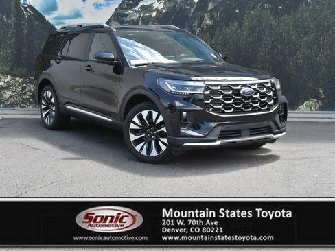 Used 2025 Ford Explorer Platinum w/ LUX Leather Package AWD/4WD image 1