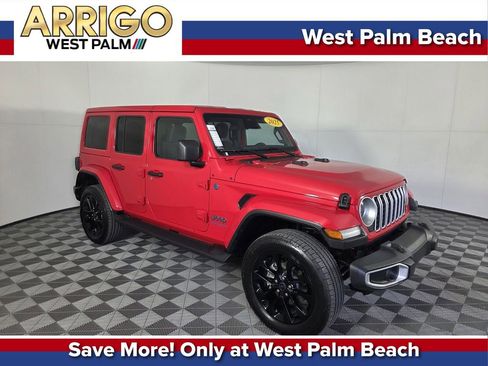 Certified 2025 Jeep Wrangler Sahara image 1