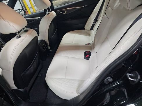 Used 2023 INFINITI Q50 Red Sport 400 w/ Black Opal Edition image 8