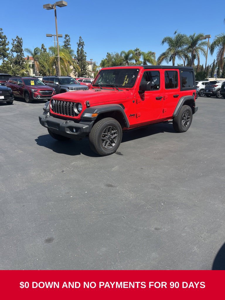 Used 2025 Jeep Wrangler Unlimited Sport AWD/4WD image 1