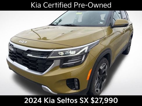 Certified 2024 Kia Seltos SX w/ SX Sunroof Package image 8