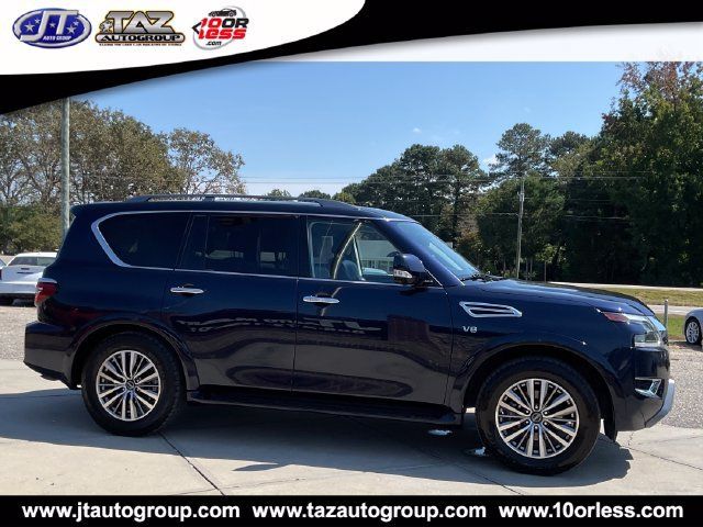 Used 2021 Nissan Armada SL w/ Captain's Chairs Package AWD/4WD image 8