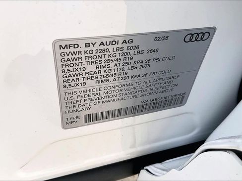 New 2026 Audi Q3 quattro 2.0T AWD/4WD image 20