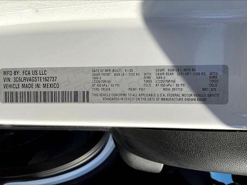 New 2026 RAM ProMaster 1500 image 12