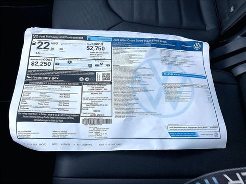 New 2026 Volkswagen Atlas Cross Sport SEL R-Line image 18
