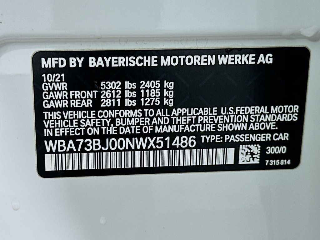 Used 2022 BMW 540i xDrive w/ Executive Package AWD/4WD image 33