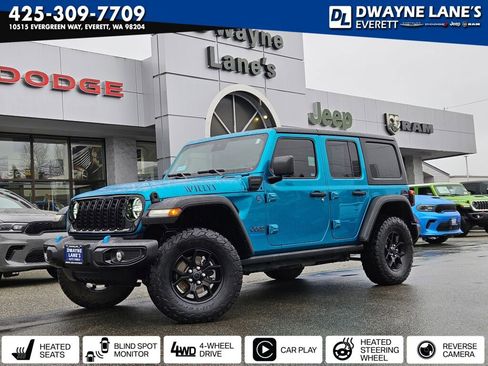 Used 2024 Jeep Wrangler Unlimited image 1