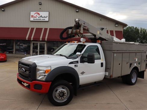 Used 2012 Ford F550 4x4 Regular Cab Super Duty w/ Payload Upgrade Pkg image 1
