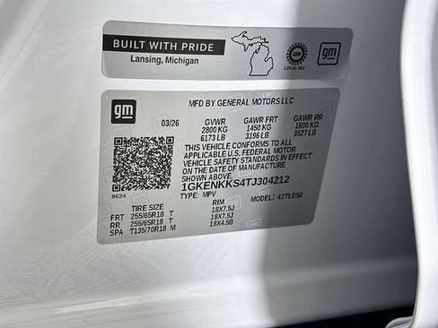 New 2026 GMC Acadia Elevation w/ LPO, All-Weather Package FWD image 35