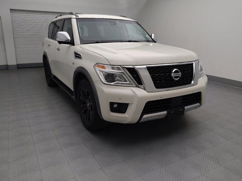 Used 2017 Nissan Armada Platinum w/ Captain Seat Package AWD/4WD image 14