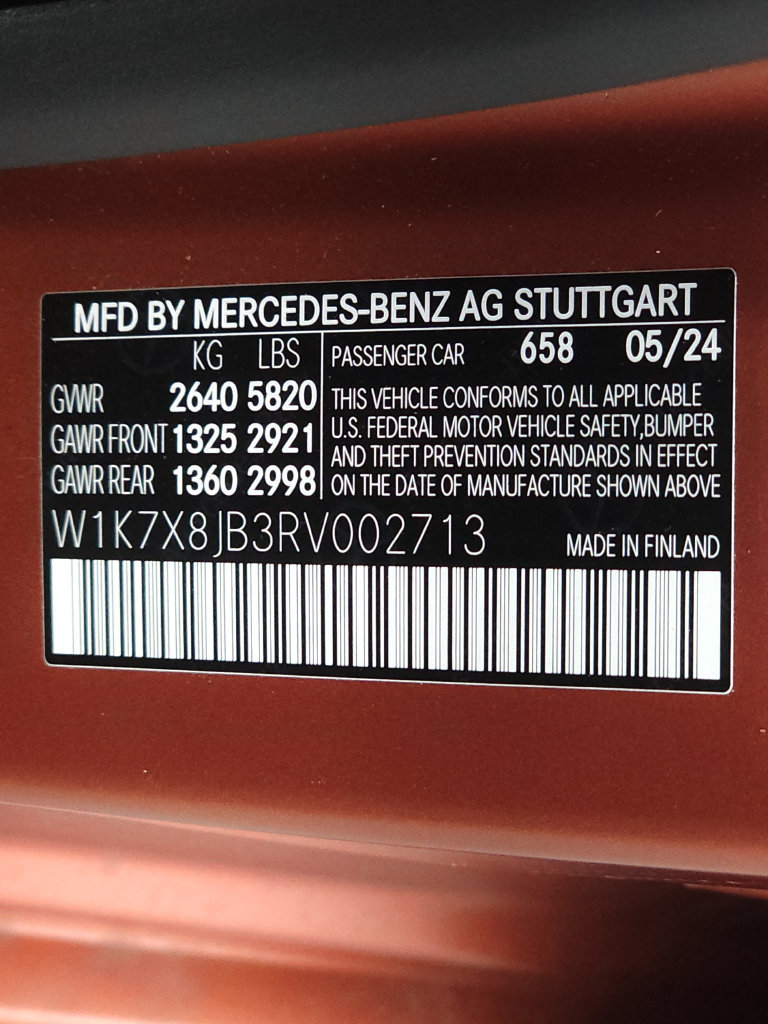 Certified 2024 Mercedes-Benz AMG GT 63 image 38