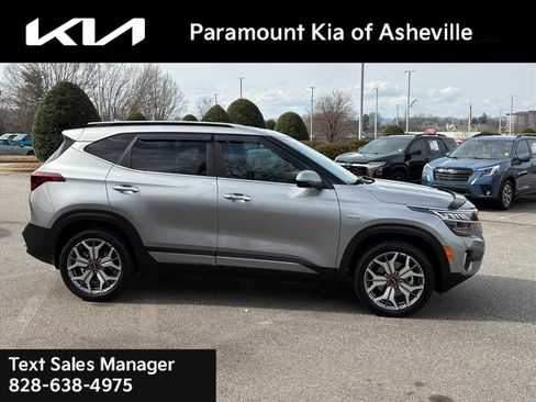 Certified 2021 Kia Seltos SX w/ SX Sunroof Package image 6