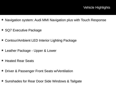 Certified 2022 Audi SQ7 Premium Plus w/ SQ7 Executive Package image 9