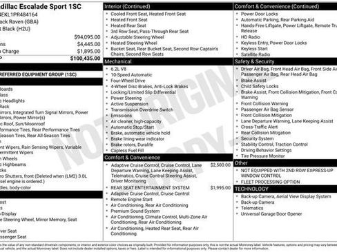 Used 2023 Cadillac Escalade Sport image 34