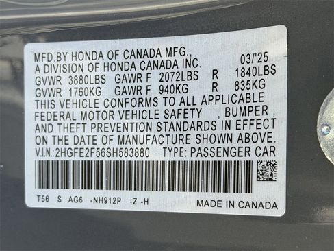 Used 2025 Honda Civic Sport image 28