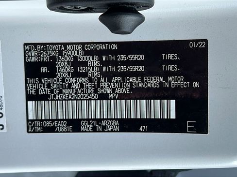 Used 2022 Lexus RX 350L FWD w/ Premium Package image 24