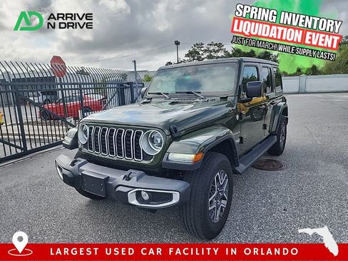 Used 2024 Jeep Wrangler Sahara image 1