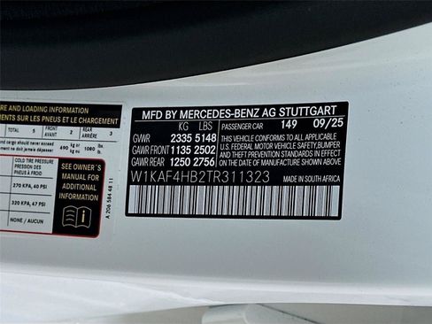 Certified 2026 Mercedes-Benz C 300 4MATIC Sedan image 45
