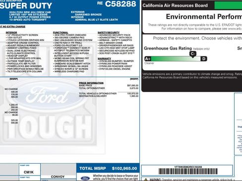 Used 2024 Ford F250 Limited w/ FX4 Off-Road Package image 4