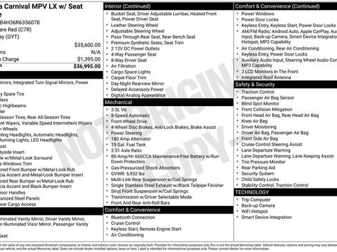 Used 2024 Kia Carnival LX image 2