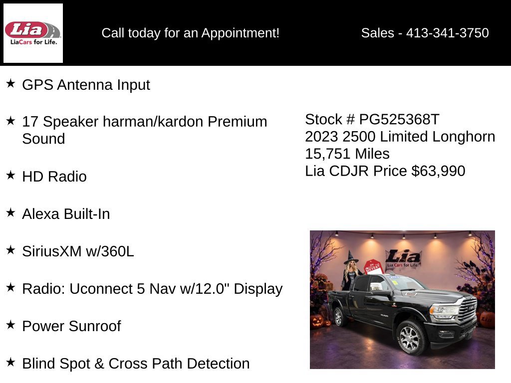 Certified 2023 RAM 2500 Limited AWD/4WD image 26