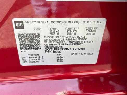 Used 2022 GMC Sierra 1500 Denali w/ Denali Premium Package AWD/4WD image 15