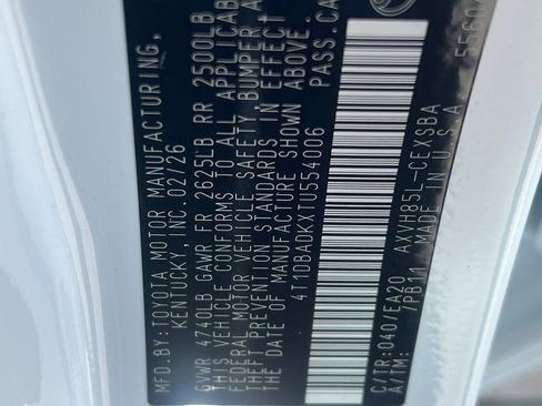 New 2026 Toyota Camry XLE w/ Convenience Package image 21